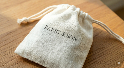 Barry & Son Car Diffuser in white pouch
