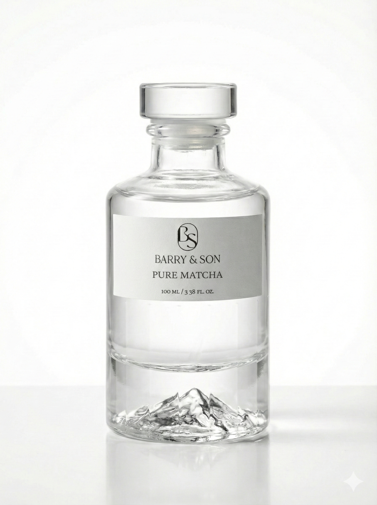 ดิฟฟิวเซอร์กลิ่น Pure Matcha ขวดแก้วใสสไตล์มินิมอล